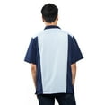 thumbnail image 5 of G-Style USA Men's Two Tone Retro Button Down Bowling Shirts, 5 of 6