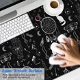 thumbnail image 2 of Long Mouse Pads for Desk,Black Gothic Cat Dreamcatcher Pattern Desk Mats on Top Of Desks, Desk Mouse Pad Extra Large with 3mm Non-Slip Base and Stitched Edge for Gaming,Office,Work,Home 47.3"x23.6", 2 of 6