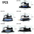 thumbnail image 4 of Durable Electric Bell 2/3/4/6 Inch High Decibel Alarm Percussion Disc Silver, 4 of 4
