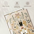 thumbnail image 6 of Elephant Stock Nutcracker Beige Wall Art - Vertical Canvas Wall Art - Kids Room Wall Decor - Pop Culture Canvas - Beige And White Decor By Vesna Skornsek - 34" x 51", 6 of 8