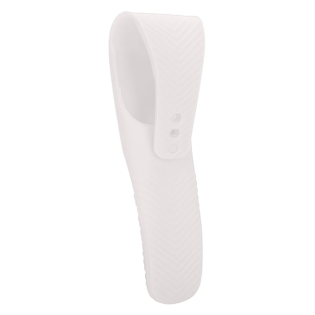 Caja de almacenamiento portátil para afeitadora de barba, funda protectora de silicona impermeable para viaje, transparente
