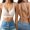 A1-White, variant on Low Back Bras for Women No Show Backless Bra Backless Bra Criss Cross Back Bra Deep Plunge Bra Low Back Halter Bra Invisible Bra Low Cut Bra Seamless Backless Bra Wireless Backless Bra Green