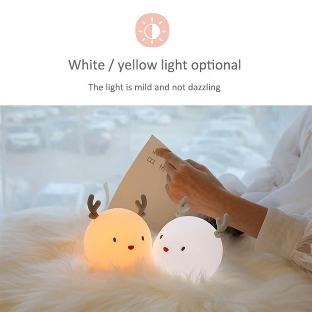 Details about   Cute Silicone Night Light Nightlight Home Kid Children Toddler Bedroom Decor 