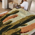 thumbnail image 2 of FCXZI Cactus Desert Cross Flannel Blanket, All-Season Soft Cozy Blanket 60*80in, 2 of 7