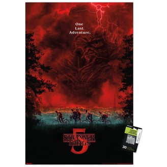 Netflix Stranger Things: Season 5 (2025) - Retro Key Art Wall