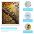 thumbnail image 3 of Diamond Art Kits for Adults, Autumn Birds On Tree Branch 5D Diamond Painting Kits for Adults Beginners, DIY Full Drill Diamond Painting, Gem Art and Crafts 12x16, 3 of 7