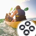 thumbnail image 4 of Advancent 4 piezas de anillos de goteo de paleta, reutilizables, antideslizantes, pinzas para tubos de salpicaduras de Kayak, protectores Deportes acuáticos, 4 of 6