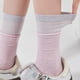 thumbnail image 4 of Calcetines de mujer con bloques de color, estilo fino, calcetines de tubo transpirables, calcetines de algodón para mujer, 4 of 5