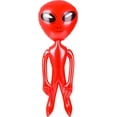 thumbnail image 2 of RI Novelty Outerspace Extra-terrestrial Galaxy Red Alien Inflatable 36", 2 of 2