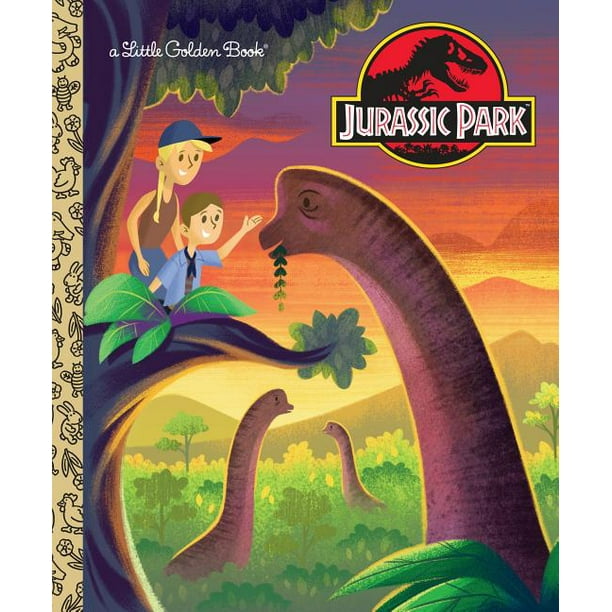 Jurassic Park Little Golden Book (Jurassic Park) (Hardcover) Walmart