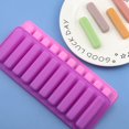 thumbnail image 3 of Chocolate Mould High Temperature Resistance Easy Demoulding 10 Grids Reusable Stick Shape Make Biscuits Non-Stick Smooth Ice Cube Mould for Bakery, 3 of 8