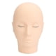 thumbnail image 2 of Cabeza De Maniquí De Pestañas Cabeza De Maniquí De Extensión De Pestañas Con Pestañas De 3 Capas Maquillaje Belleza Práctica De Silicona Cabeza De Muñeca De Entrenamiento, 2 of 7