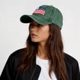 thumbnail image 5 of Trgacdwlo 250 Anniversary USA Hat 1776-2026 Unisex Adjustable Embroidered Patriotic Hats Independence Day Distressed Vintage Baseball Caps Green, 5 of 5