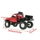 thumbnail image 2 of Ounissouiy 1 Juego de camiones modelo de coche RC, automóvil todo terreno para recreativo, rojo Kits de construcción modelo Rojo, 2 of 6
