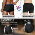 thumbnail image 6 of QRIC Men Butt Lifter Shapewear Butt Shaper Boxer Padded Enhancing Underwear Tummy Control, 6 of 6