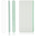 thumbnail image 1 of Bloque pulidor de uñas, 10 piezas, kit de pulido y brillo para uñas acrílicas naturales, grano 600 y 3000, verde y blanco, 17,8 x 1,9 x 0,75 cm, 1 of 8
