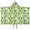 Bigfoot Green Pattern, variant on Bigfoot and Mountain Brown Pattern Hooded Bath Towel Wrap for Teens Ages 3 To 12, Soft Lightweight Quick Dry Microfiber Bath Beach Pool, 50"x30"