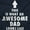 Navy, variant on Cool What an Awesome Dad Looks Like Men's Graphic T Shirt Tees Brisco Brands L