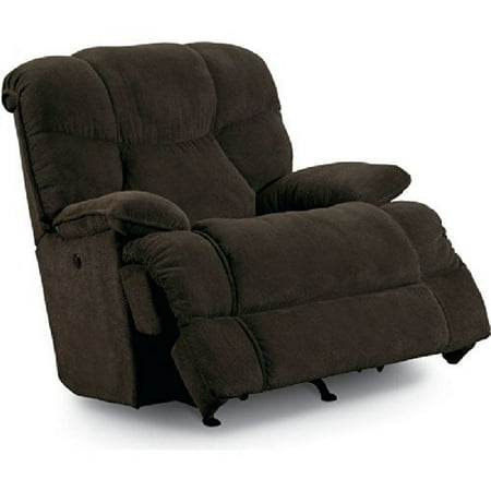 - Luck Large Scale Rocker Power Recliner,Chocolate Brown