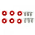 thumbnail image 2 of 6pcs M8 Decorative Red Washers Screws Universal for Automobile Car  Bumper Engine Cover, 2 of 8