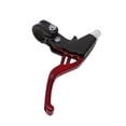 thumbnail image 5 of ORDDIART Brake Lever for Cycles 1 Pair Red Aluminium Universal Fit for Mountain Road Bikes 6.3x3.3x0.9in, 5 of 8