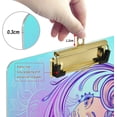 thumbnail image 3 of FMSHPON Zodiac Aquarius Clipboard Hardboard Wood Nursing Clip Board and Pull for Standard A4 Letter 13x9 inches, 3 of 7