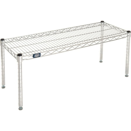 Nexel Chrome Wire Dunnage Rack, 36"W x 14"D x 14"H