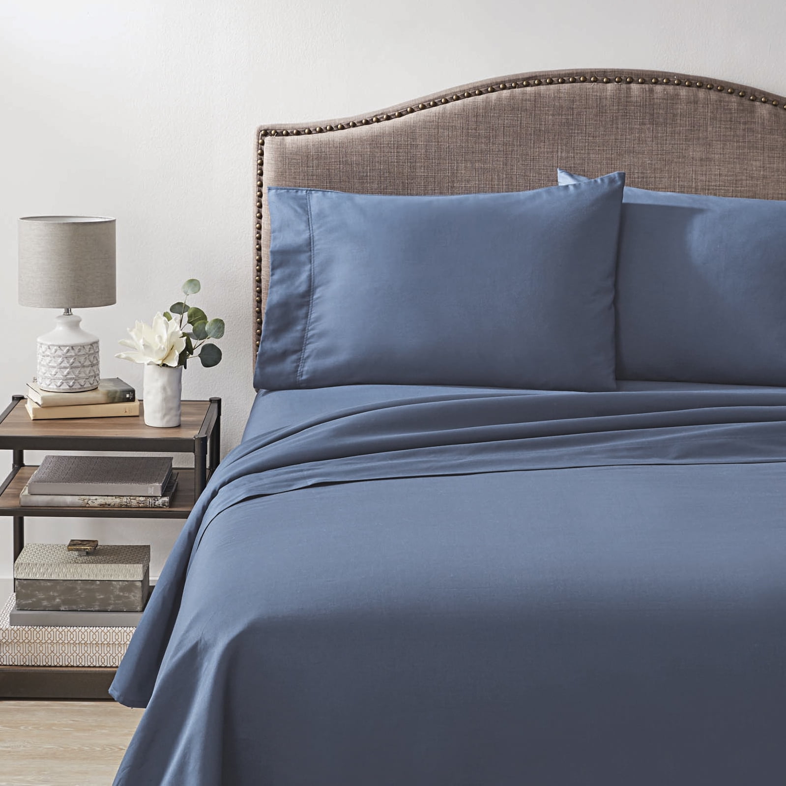 Elegant Bedding's 1800TC Luxury Hotel Solid Pillowcases 100% Cotton 