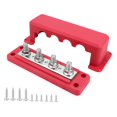 thumbnail image 1 of AMLESO Power Distribution Block Heavy Duty Busbar for Trucks Marine Automotive Red, 1 of 8