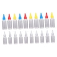 thumbnail image 4 of MLINS 20PCS Clear Squeeze Bottles Plastic Transparent Dispensers Bottle for Art Crafts Hair Salon Coloring Dyeing (10PCS 30ML and 10PCS 60ML/Random Color), 4 of 8