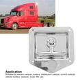 thumbnail image 3 of Tool Box T Handle Latch, Simple Installation Smooth Handle Secure Truck Tool Box Latch with 4 Keys for  RV Trailer Door Tool Box, 3 of 7