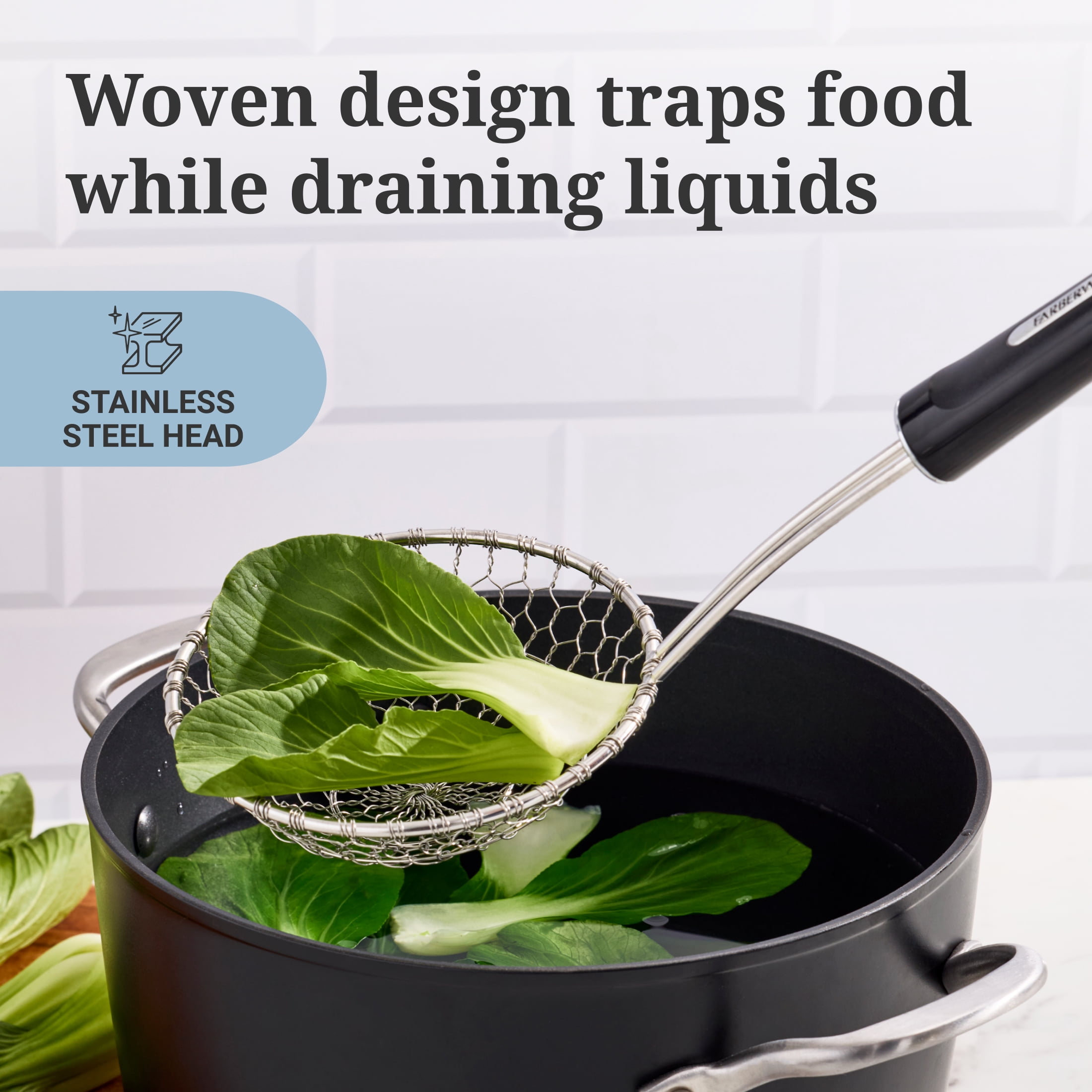 Farberware Professional Stainless Steel All-Purpose Strainer