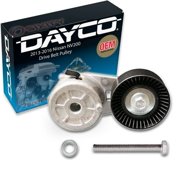 Dayco Drive Belt Tensioner Assembly compatible with Nissan NV200 2013-2018