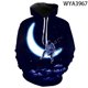 thumbnail image 3 of 2021 Nueva moda Astronauta 3D Impreso Sudaderas Casuales Cool Sudaderas Hombres Mujeres Niños Moda Jersey Niño Niña Niños Abrigo, 3 of 5