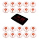 thumbnail image 4 of De Buscapersonas De Cuidadores Inalámbricos Con 20 Botones De Llamadas A Prueba De Agua Y Receptor: Volumen Ajustable, Rango De 650 Pies Para Atención Para, 4 of 7