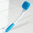 thumbnail image 2 of Silicona de largo alcance Mango largo Cepillo de baño Depurador de espalda Masajeador corporal Jobar International JB7983, 2 of 4