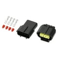 thumbnail image 1 of Conector de sensor de posición del acelerador TPS de 4 pines Unique Bargains, enchufe macho hembra, terminal de cable para Toyota Crown Camry, 1 juego, 1 of 6