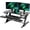 Black, variant on Claiks Standing Desk Converter 32 inch, Height Adjustable Sit Stand Up Desk Riser, Quick Sit to Stand Tabletop Dual Monitor Riser Workstation for Home Office with Keyboard Tray, Black