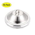 thumbnail image 1 of Uxcell Botones de Tapicería de Cristal de 20mmx16mm para Decoración DIY Paquete de 50, 20mmx16mm, 1 of 5