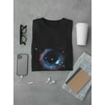 thumbnail image 3 of Drawing Heavy Black Hole T-Shirt Men -Image by Shutterstock, Male XX-Large, 3 of 4