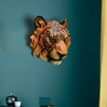 thumbnail image 3 of Resin s Wall Sculpture Head Animal Figurine Gifts Animal Heads Wall Decor, 3 of 7