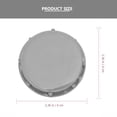 thumbnail image 2 of SHISUYAN 6Pcs PP Pipe Caps Drain Pipe Caps Protective Covers Blanking Caps (Grey), 2 of 6