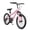 Pink, variant on 20 Inch Mountain Bike, 7-Speed Dual-Suspension Mountain Bicycle with Sturdy Steel Frame, Green