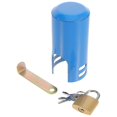 thumbnail image 4 of 1 Set of Faucet Protection Cover Spigot Lock with Keys Outdoor Faucet Protector, 4 of 5