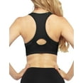 thumbnail image 3 of Matchstick Women's Wirefree Padded Racerback Sports Bra for Yoga Workout Gym Activewear, 3 of 7