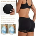 thumbnail image 4 of Women Seamless Butt Lifter Padded Butt Hip Enhancer Body Shaper Control Panties Underwear Boyshorts, 4 of 7