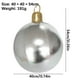 thumbnail image 3 of Bola Navidea Inflable De 30 Cm (12 Pulgadas), De Plstico Transparente, Decoracin Para Exteriores, Ideal Para Decorar El Jardn En Navidad O Para Adornos Navideos Del Hogar. Paquete De 1, Ukhbmc, 3 of 9
