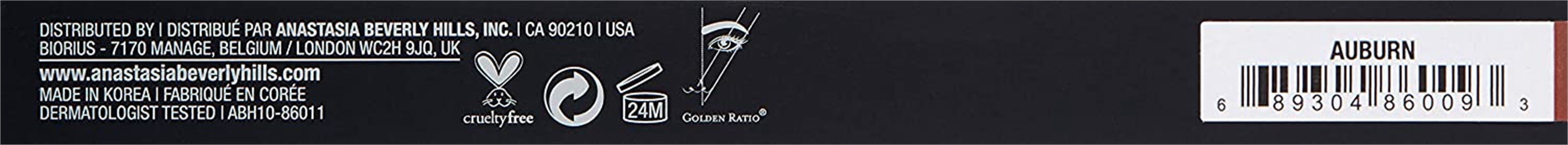ANASTASIA BEVERLY HILLS BROW PENCIL .003 OZ AUBURN ANASTASIA BEVERLY HILLS/BROW WIZ (AUBURN)