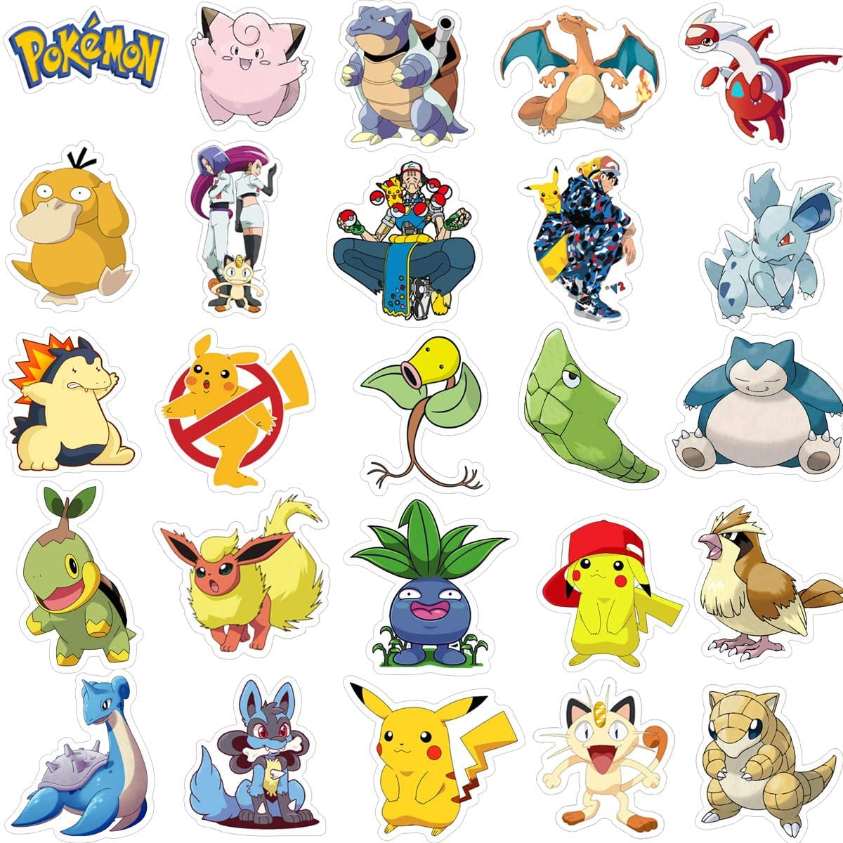 Free printable pokemon labels
