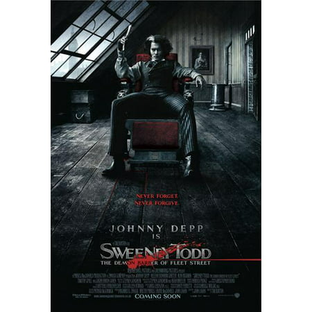 Sweeney Todd: The Demon Barber of Fleet Street POSTER (11x17) (2007) (UK Style A)